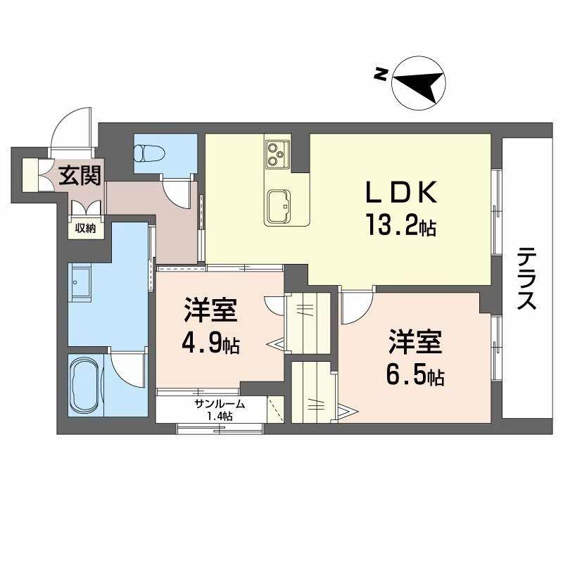 富山地鉄富山市内線 広貫堂前駅 徒歩10分 3階建 新築