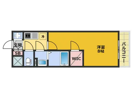 エスリード大須プレシア(1K/11階)の間取り写真