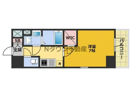 エスリード大須プレシア(1K/11階)の間取り写真