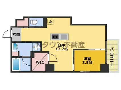 レジデンスT・L新栄(1LDK/4階)の間取り写真