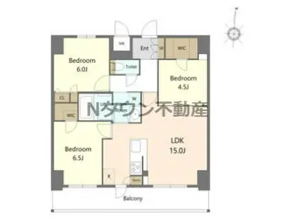 S-RESIDENCE高岳ARDENT(3LDK/2階)の間取り写真