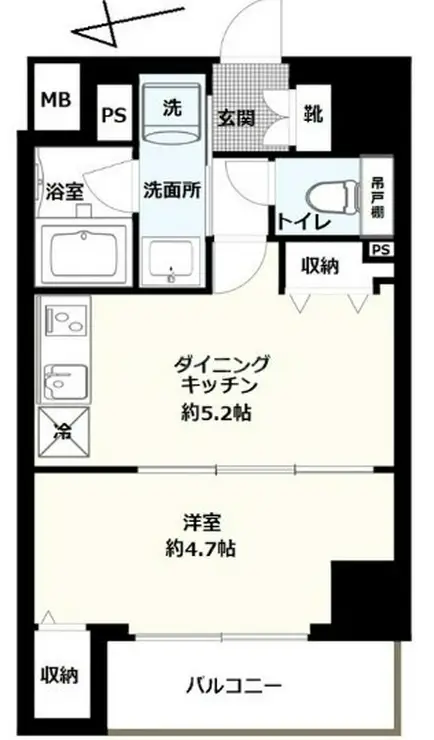 ハーモニーレジデンス東京羽田スカイブリッジ 3階階 間取り