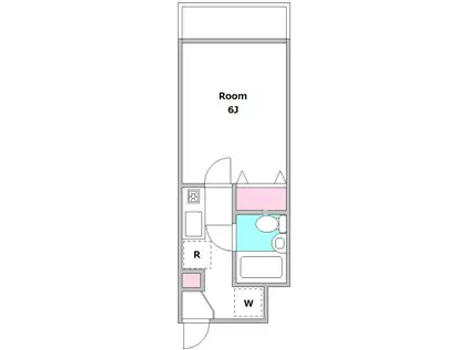 セントラルパレス(1K/2階)の間取り写真