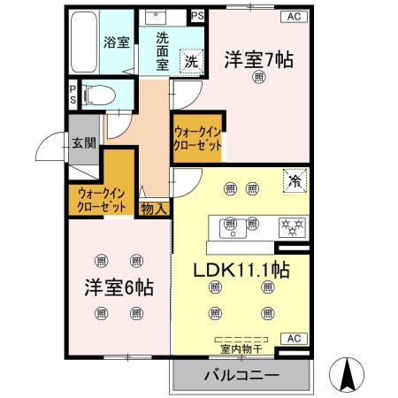 クランツ古川西A棟