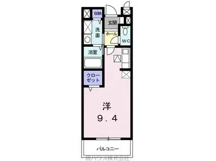 南海電鉄南海本線 紀ノ川駅 徒歩16分 2階建 築20年(ワンルーム/2階)の間取り写真