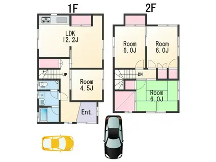 南海電鉄和歌山港線 和歌山港駅 徒歩42分 2階建 築50年(4LDK)の間取り写真