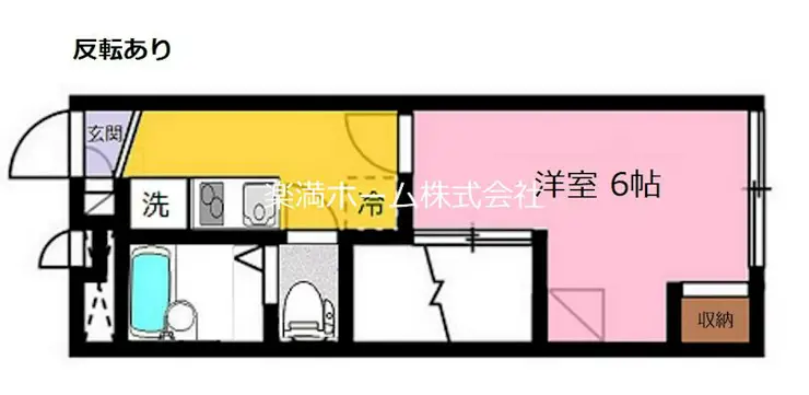 シンシア日本橋新川 2階階 間取り