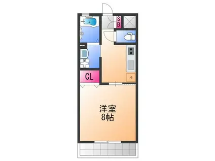 TABIYADO SENNAN(1K/2階)の間取り写真