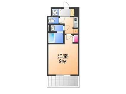 S-RESIDENCE堺ALTKLAS(1K/3階)の間取り写真