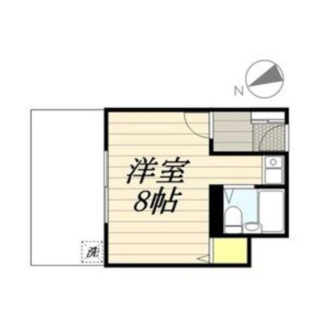 プレアール和泉大宮(1K/1階)の間取り写真