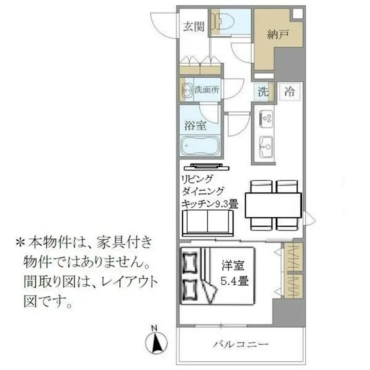 PREMIUM CUBE 上野 11階階 間取り