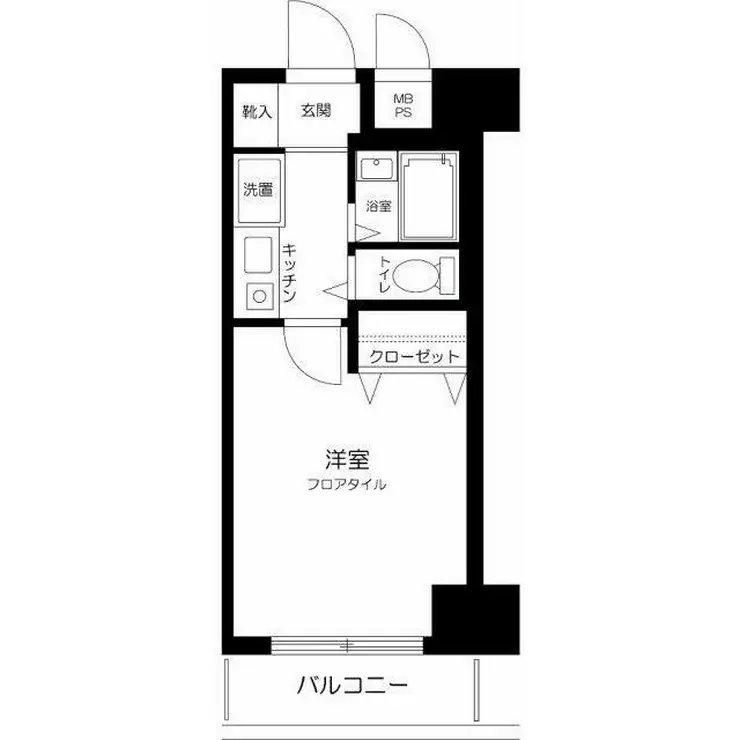 アーバンヒルズ平井 7階階 間取り