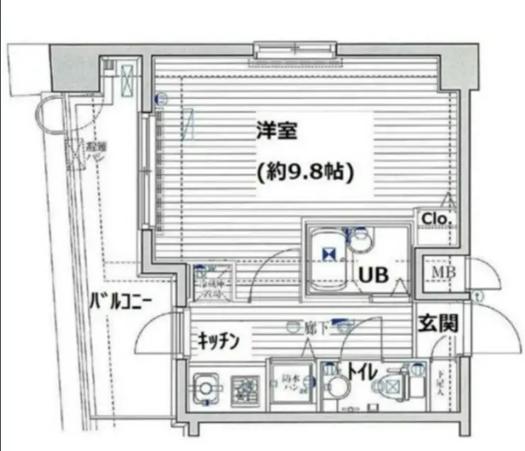 ガラ・ステージ神田神保町 10階階 間取り