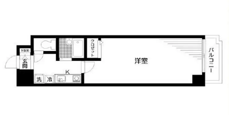 グレース東神田 5階階 間取り