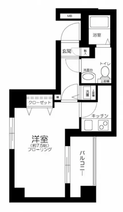 ガラ・シティ神田淡路町 11階階 間取り