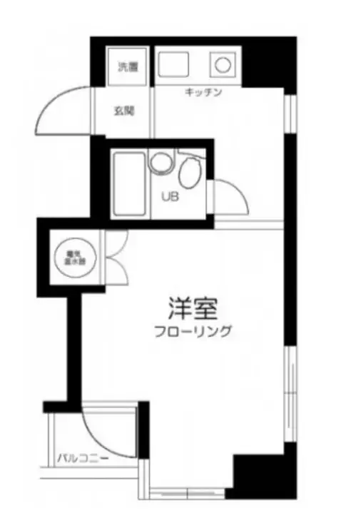 ペガサスマンション本郷 8階階 間取り