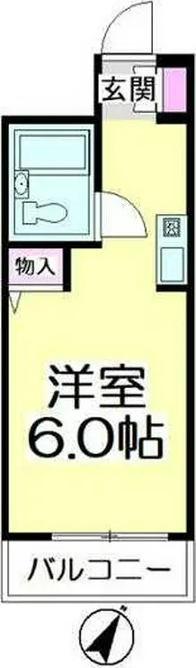 OKZAC 7階階 間取り