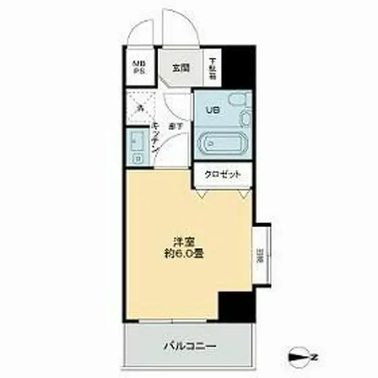 ライオンズマンション錦糸町第8 7階階 間取り