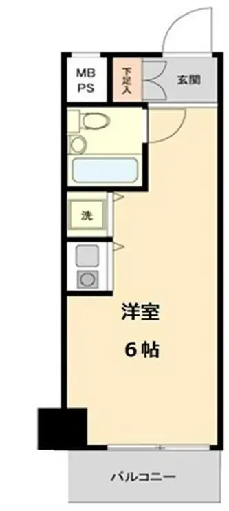 スカイノブレ御徒町 4階階 間取り