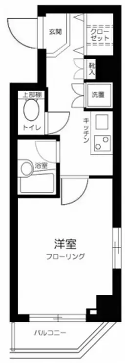 ミリオンガーデン小石川 3階階 間取り