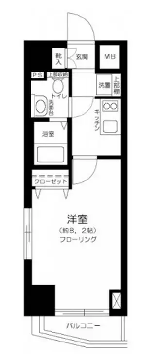 ヴェルステージ秋葉原EAST 2階階 間取り