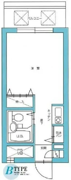 メインステージ東向島 6階階 間取り