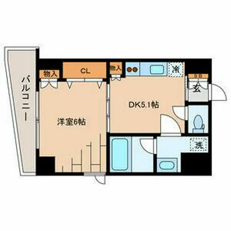 スタイル東上野 8階階 間取り