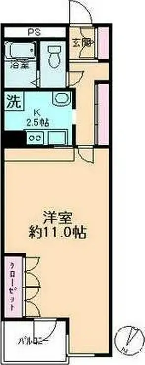 メゾン文京関口2 9階階 間取り