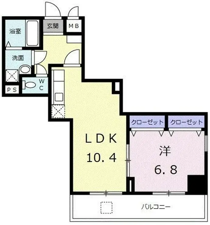 アクシオン音羽 5階階 間取り