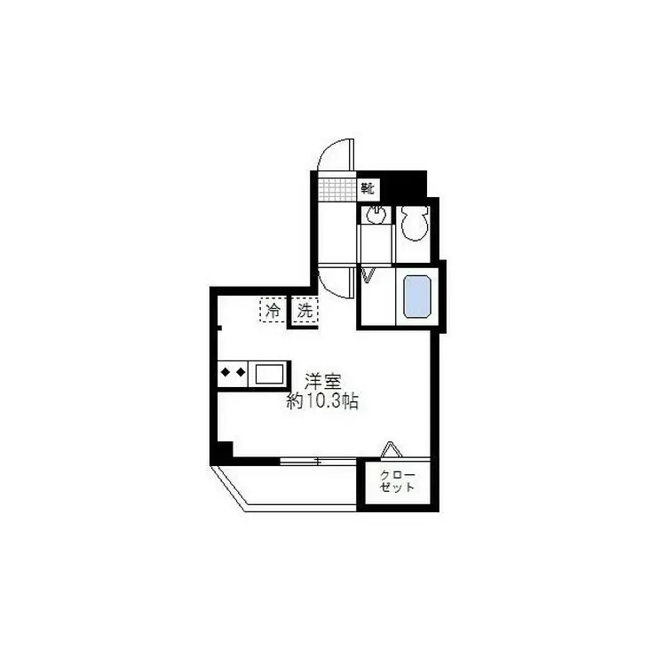 エステ浅草壱番館 5階階 間取り