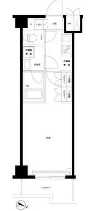 ルーブル墨田立花 6階階 間取り