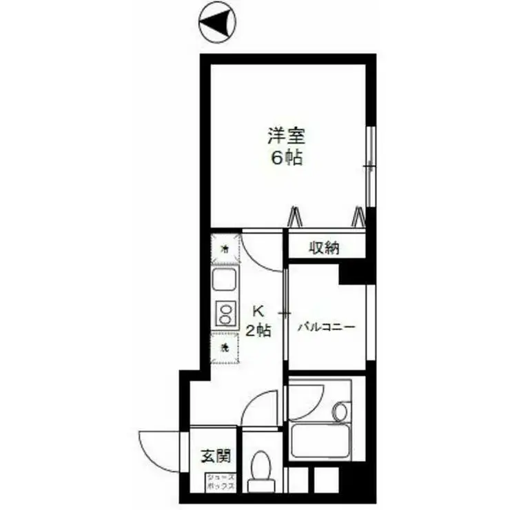 ECLUSE 2階階 間取り