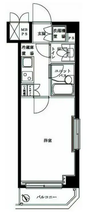 ルーブル小石川弐番館 5階階 間取り