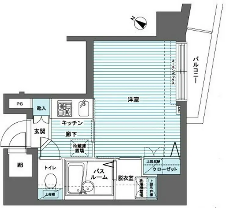 トーシンフェニックス日本橋蛎殻町弐番館 10階階 間取り