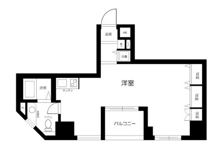 クローバーコート黒門町 5階階 間取り