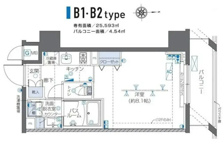 ZOOM秋葉原 2階階 間取り