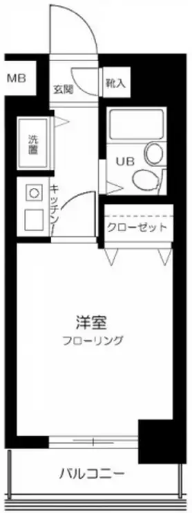アドリーム千駄木 9階階 間取り