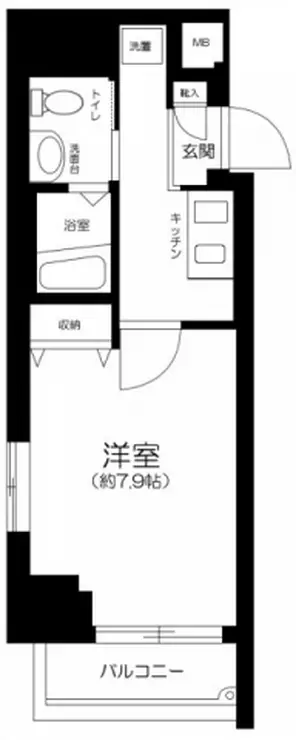 ヴェルステージ秋葉原EAST 9階階 間取り