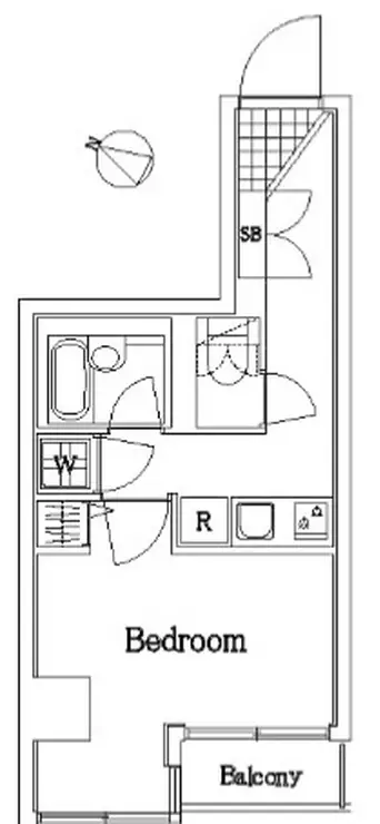 パークウェル御茶ノ水 3階階 間取り