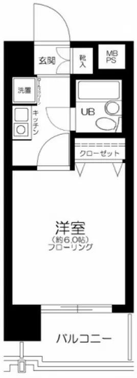 コスモ向島グランコート 3階階 間取り