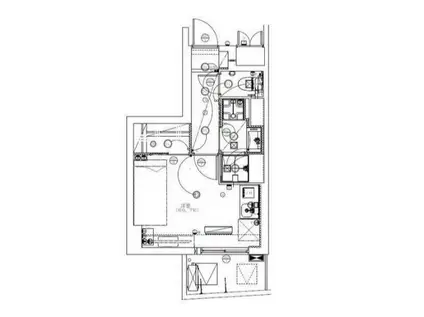 ミリアレジデンス御茶ノ水(ワンルーム/8階)の間取り写真