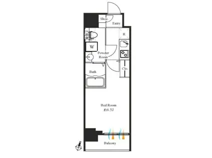 GRAN PASEO 神田駅前(1K/7階)の間取り写真