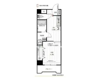 光10マンション(1K/3階)の間取り写真