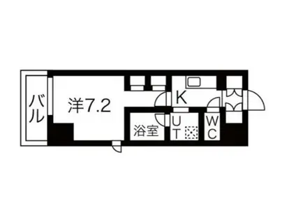 シーズンフラッツ押上サウス(1K/3階)の間取り写真