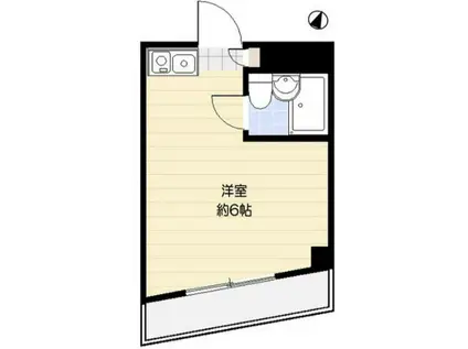 エトワール目白台(ワンルーム/3階)の間取り写真