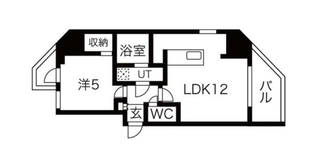 シーズンフラッツ蔵前清澄通(1LDK/9階)の間取り写真