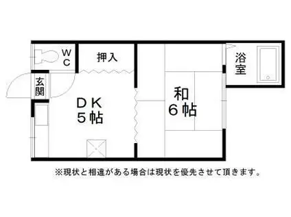 RIZEONE大蓮南(1DK/4階)の間取り写真