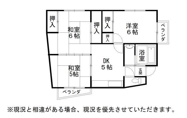 巳起不動産様事務所(3DK/3階)の間取り写真