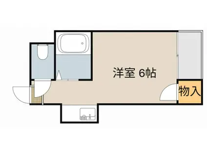 門真プリンスマンション(ワンルーム/4階)の間取り写真