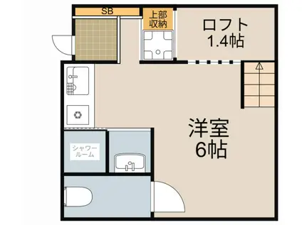 CASA BIEN NEYAGAWA(ワンルーム/3階)の間取り写真